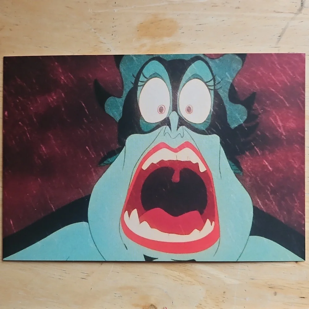 DISNEY VILLAINS POSTCARDS PACK
